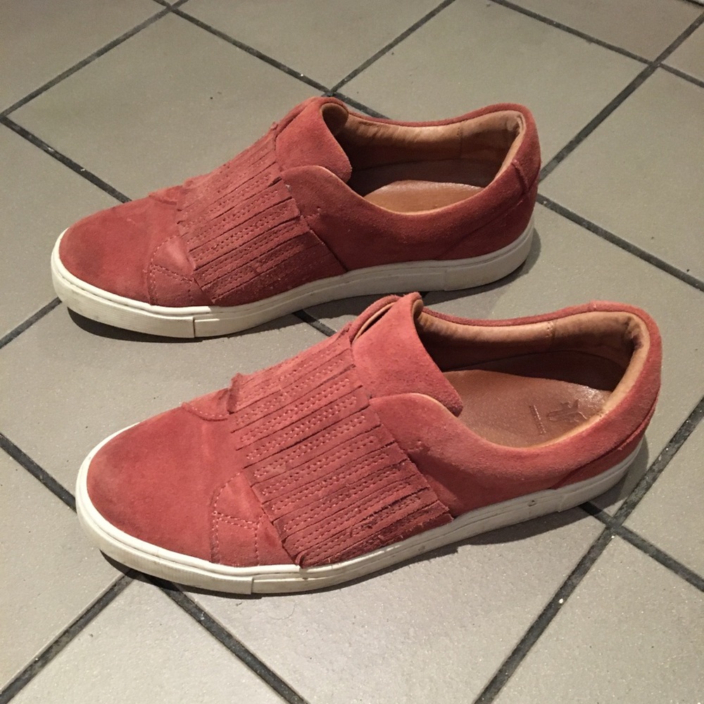 Frye dusty rose pink shoes sz 7.5